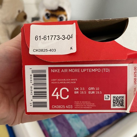 Nike Untempo size 4c - Picture 2 of 2